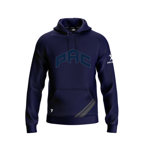 [FOLHSMNV-YXS-LOGO1] Decker Summit Hoodie (Youth XS, Navy, Logo 1)