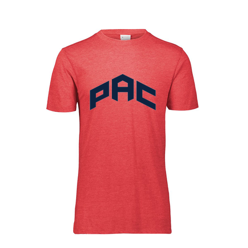 [FTSCUBRD-AS-LOGO1] Decker Men's Tri-Blend T-Shirt - Short Sleeve (Adult S, Red, Logo 1)