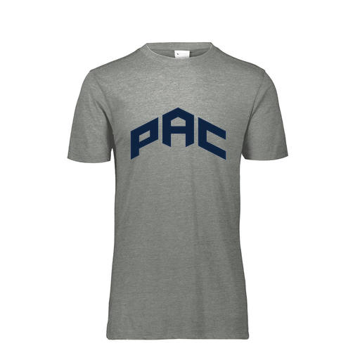 [FTSCUBGY-YS-LOGO1] Decker Youth Tri-Blend T-Shirt - Short Sleeve (Youth S, Gray, Logo 1)