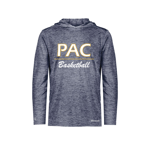 [FOLHCGNV-YS-LOGO3] Decker Youth Charge Hoodie (Youth S, Navy, Logo 3)