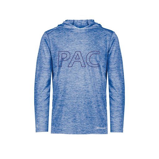 [FOLHCGRY-YS-LOGO2] Decker Youth Charge Hoodie (Youth S, Royal, Logo 2)