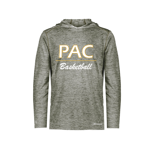 [FOLHCGGY-YS-LOGO3] Decker Youth Charge Hoodie (Youth S, Gray, Logo 3)